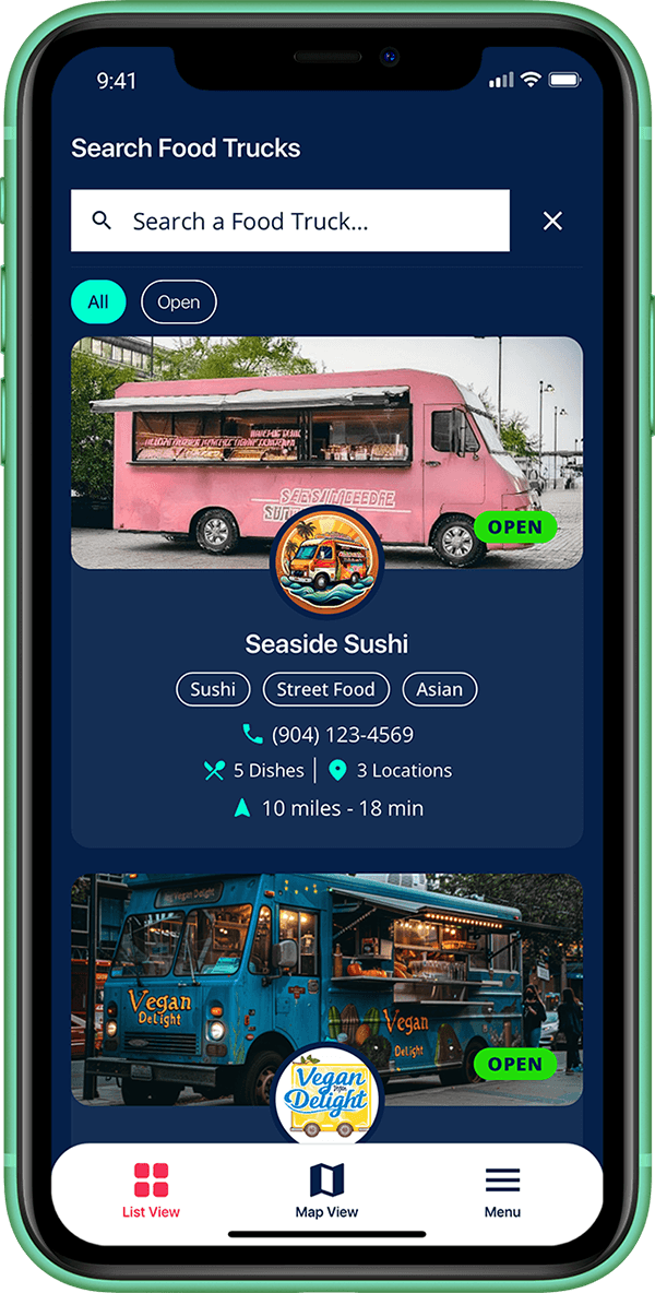 Check What Food Trucks are open or close Food - Food Truck